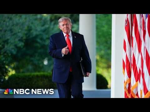 LIVE: Trump holds back-to-school event at the White House | NBC News