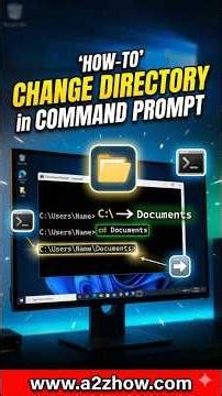 How Do I Change Folders in the Command Prompt