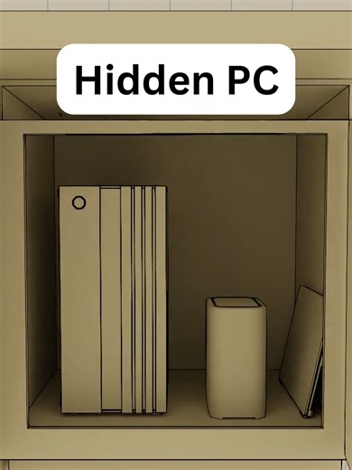 Creative PC Hiding Ideas for Your Desk Setup