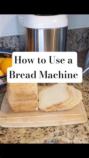 How to Use a Bread Machine 🍞 #foodshorts #baking #cooking #howto #healthyfood