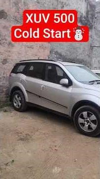 Mahindra XUV500 Cold Start: Pure Diesel Sound!