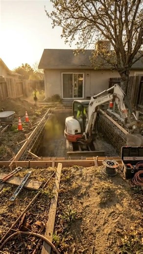 Small Backyard to Luxury Infinity Pool | Modern Home Renovation 💦🌿