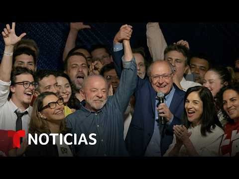 Lula da Silva gana las elecciones de Brasil y Flávio Bolsonaro pide anularlas | Noticias Telemundo
