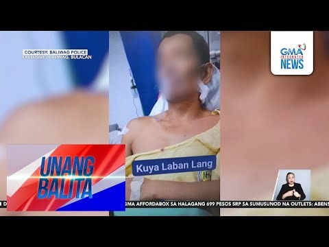 Lalaki, tinamaan ng ligaw na bala; suspek na barangay kagawad, arestado | Unang Balita