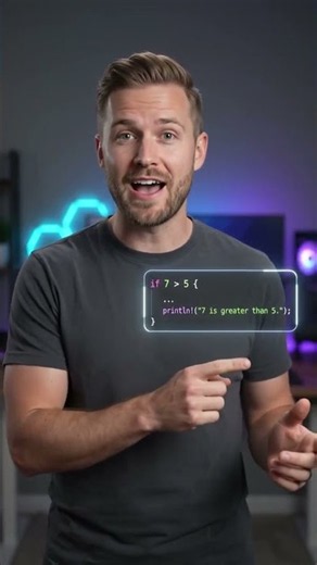 Rust 008: Conditions If ... else #rust #programming #coding #tutorial #simple #easy #lesson