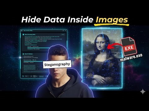 How Hackers Hide Files Inside Images (Steganography Explained)