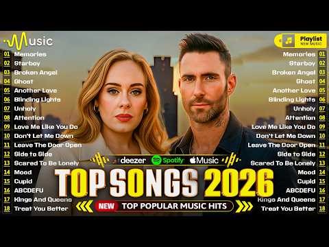 Billboard Top 50 This Week 🍑 Adele, Maroon 5, The Weeknd, Selena Gomez, Ed Sheeran, Justin Bieber