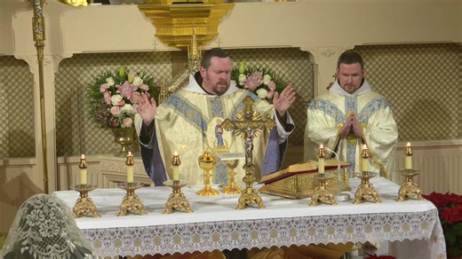 Starting at 8 a.m. ET on EWTN: Holy Mass on Thursday, January 1, 2026 - The Solemnity of Mary, The Holy Mother of God, a Holy Day of Obligation (This is an encore of our Solemn Mass of Reparation which took place at midnight ET) St. Ambrose's Prayer Before Mass: https://www.ewtn.com/catholicism/devotions/prayer-before-mass-12765 Act of spiritual communion - https://www.ewtn.com/catholicism/devotions/act-of-spiritual-communion-339 Discover the Joys of Mary this Christmas Season - https://missions