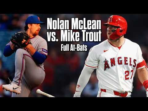Nolan McLean vs. Mike Trout | FULL AT-BATS