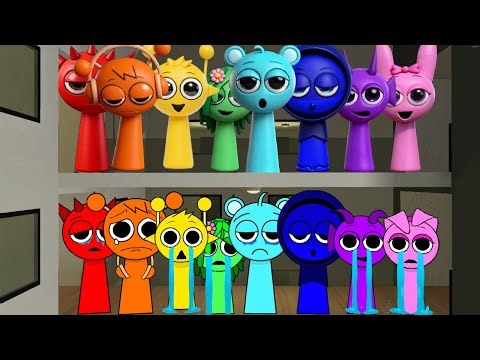 Sprunki Families Want me to Help Them in Whole GMod Hotel of 4K SPRUNKIES and other Nextbots!