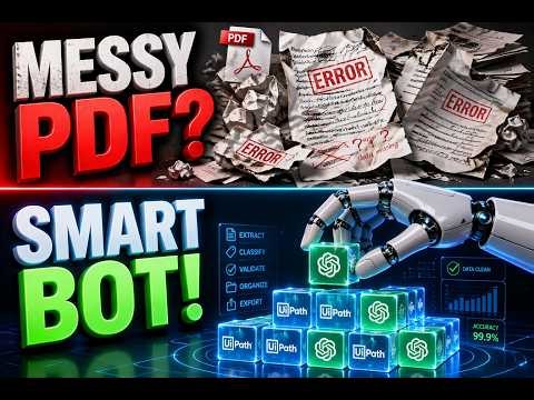 How to Extract Invoice Data from PDFs Using UiPath + OpenAI AI Powered RPA