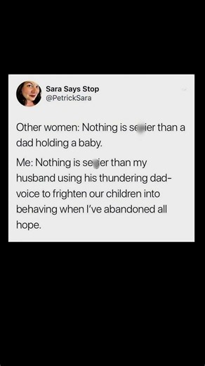 sara says stop: dad voice parenting | Subscribe for more #motivation 😊👍