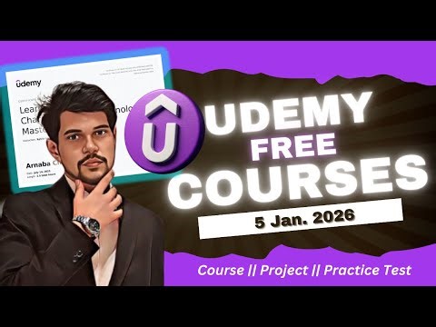 Get 40+ Udemy Paid Courses FREE 🎓 | 100% OFF Coupons | Free Certificates