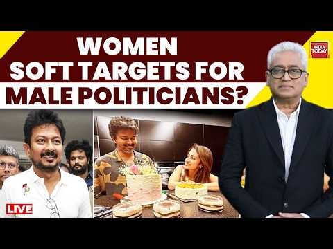 Rajdeep Sardesai LIVE: Udhayanidhi Stalin's Arrest Justified? | Women Soft Targets For Politicians?
