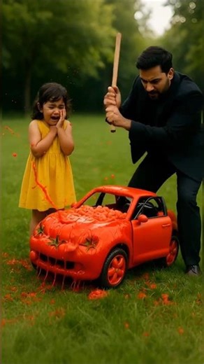 पापा ने टमाटर गाड़ी तोड़ी🚘😳#Catsoftiktok #CatLovers #cat #cute #FunnyCats #catcartoon #frying