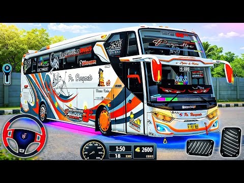 Bus Driving Road Bus Simulator - Offroad Coach Bus Driving 2026 - Android GamePlay