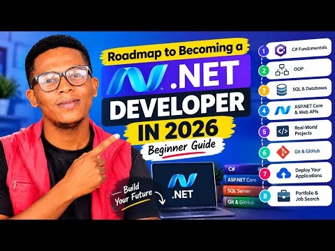 Roadmap to Becoming a .NET Developer in 2026 | Beginner Guide