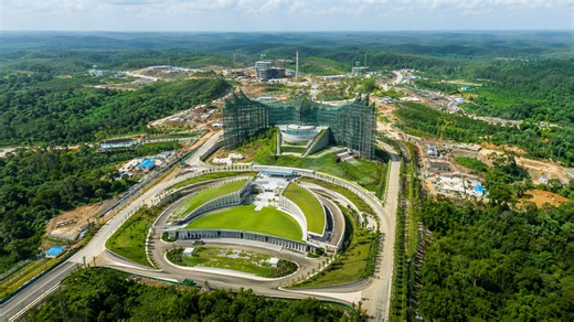 Jakarta is sinking into the sea, so Indonesia is spending $35 billion to build a futuristic capital city in the jungle