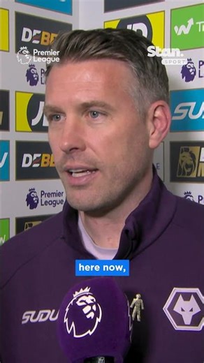 This one was for the Wolves fans 🍾 Rob Edwards is settling in and dialled in to the huge task ahead