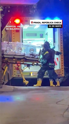 El estadounidense expuesto al ébola llega a República Checha bajo estrictas medidas de seguridad