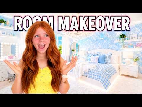 I Surprised My TEEN Daughter with her DREAM ROOM MAKEOVER!✨🎀