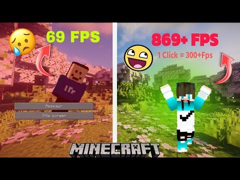 Minecraft Java me 60 FPS se 1000+ FPS 😱 | Full FPS Boost Guide (No Lag 🚀)
