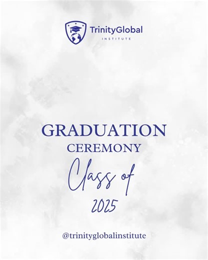Trinity Global Institute on Instagram: "🎓 Class of 2025 🎓 Today we celebrate more than graduation — we celebrate perseverance, growth, culture, and achievement. Each step across this stage represents dedication, resilience, and the courage to pursue a brighter future. Congratulations to our graduates. Your journey is just beginning, and we are proud to be part of your story. — Trinity Global Institute #ClassOf2025 #TrinityGlobalInstitute #GraduationDay #GraduatePride #StudentSuccess #FutureLea