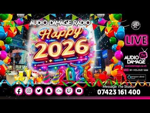 DJ Pick - LIVE - Audio Damage Radio - LIVE - NEW YEARS EVE @ Broadway 8pm-2am (31.12.25). (Part 1).
