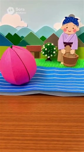 ももたろう その３ #sora2#昔話