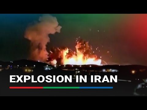 Large explosion seen in Isfahan in Iran