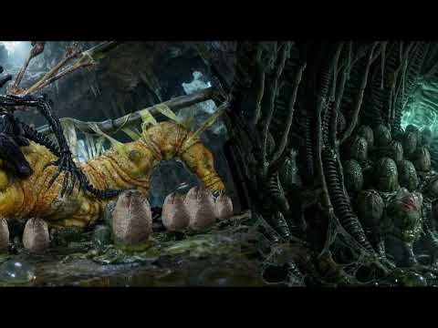 360° Nightmare Loop: ⚠️ IT'S RIGHT BEHIND YOU ⚠️ - Xenomorph Queen Hive | 360° 8K VR Horror