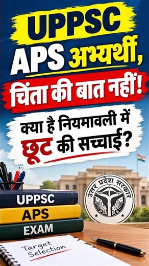 🚨 UPPSC APS candidates, don't worry! What is the truth about the 5% relaxation in the rules? | AP...