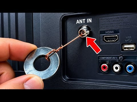 Magnet Unlocks Worldwide TV Channels || Antenna Booster