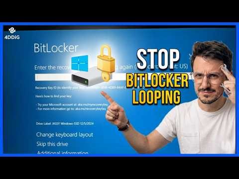 How to Fix BitLocker Keeps Asking for Recovery Key (5 Ways)