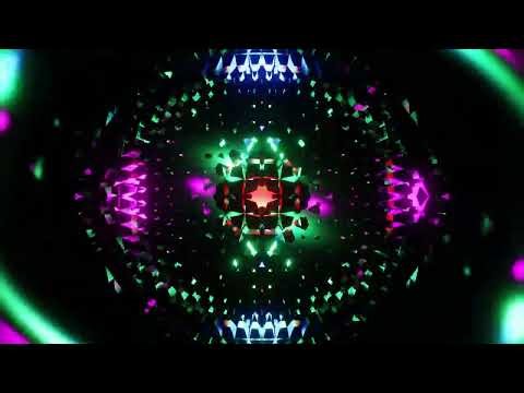 Blue Crystal Light Loop | Abstract VJ Background for Screens and Displays