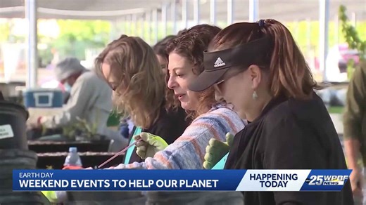 Earth Day celebrations over the weekend you can participate in