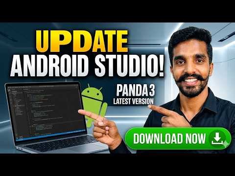 How to Update Android Studio to Panda 3 (2025.3.3) Latest Version | Step-by-Step Tutorial 2026 🚀