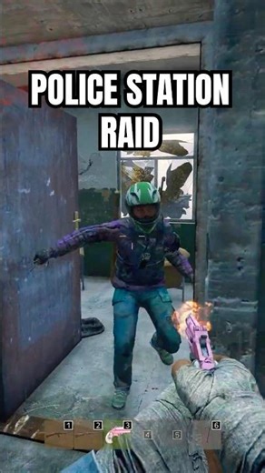 POLICE STATION RAID...#shorts #dayz #gaming