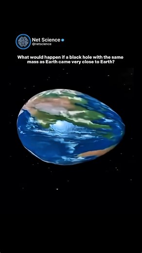 What Would a Black Hole With the Same Mass Do to Earth?
