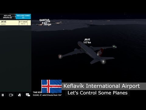 RFS Real Flight Simulator | Keflavík (BIKF) ATC Operations: Ground & Tower Control