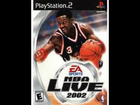 NBA Live 2002 (PS2) (Lakers vs Pacers) (January 9th 2002)