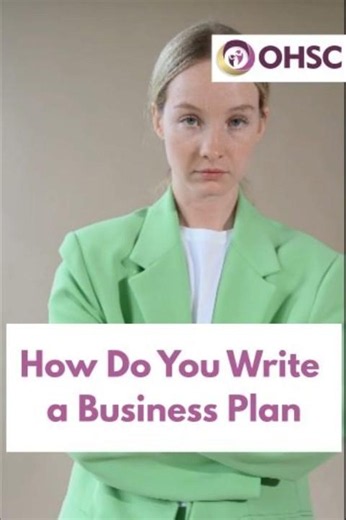 Business Plan | How to Write One Easily #BusinessPlan #UKTraining #OHSC