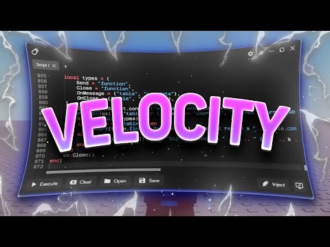 FREE - ROBLOX EXECUTOR "VELOCITY" - The Most Used FREE Exploit After Roblox Update - 99% UNC