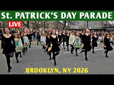☘️ LIVE: Brooklyn ST. PATRICK’S DAY PARADE 2026 🇮🇪 Irish Celebration in NYC