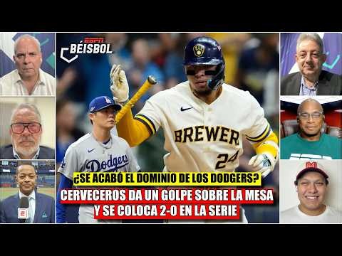 BREWERS dan UN GOLPE EN LA MESA y demuestran que SON MEJORES que los DODGERS | ESPN Beisbol