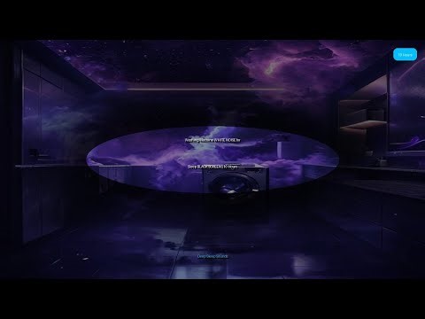Washing Machine WHITE NOISE for Sleep BLACK SCREEN | 10 Hours