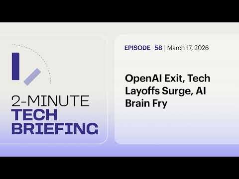 OpenAI Exit, Tech Layoffs Surge, AI Brain Fry | Ep. 58