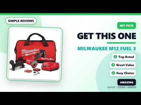 Milwaukee M12 FUEL 3 Compact Cut Off Tool Kit Review