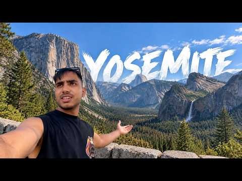 Exploring Yosemite National Park 🏞️ | California Road Trip