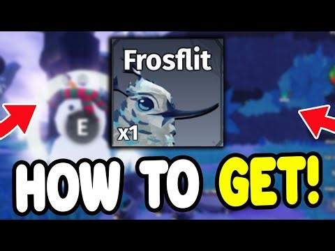 How To GET FROSFLIT SHOWCASE In CREATURES OF SONARIA! Roblox